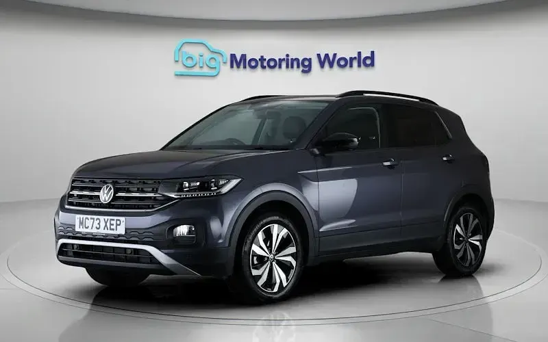 Used VW T-Cross Black Edition 110 HP (80 kW) 2024 Grey SUV