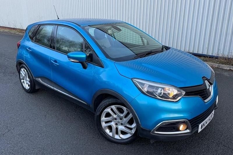 Used Renault Captur Dynamique 90 HP (66 kW) 2014 Blue SUV