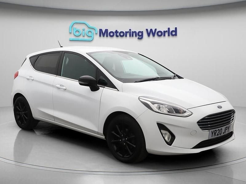 White Used 2020 Ford Fiesta Titanium Hatchback | £10,546 (Good price) - Image 1/4