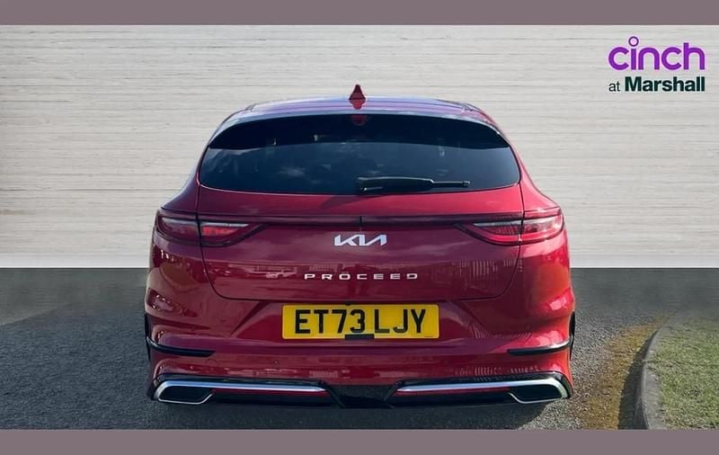 Used Kia ProCeed GT-Line 160 HP (117 kW) 2024 Red Estate