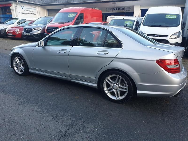 Used Mercedes C220 AMG 2012 Silver Sedan