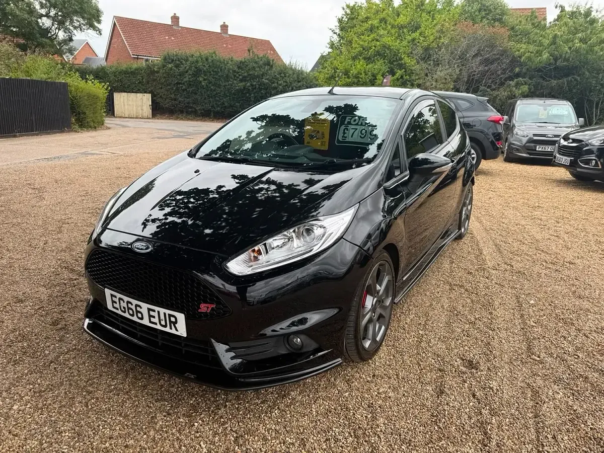 Used Ford Fiesta ST 2017 Black Hatchback