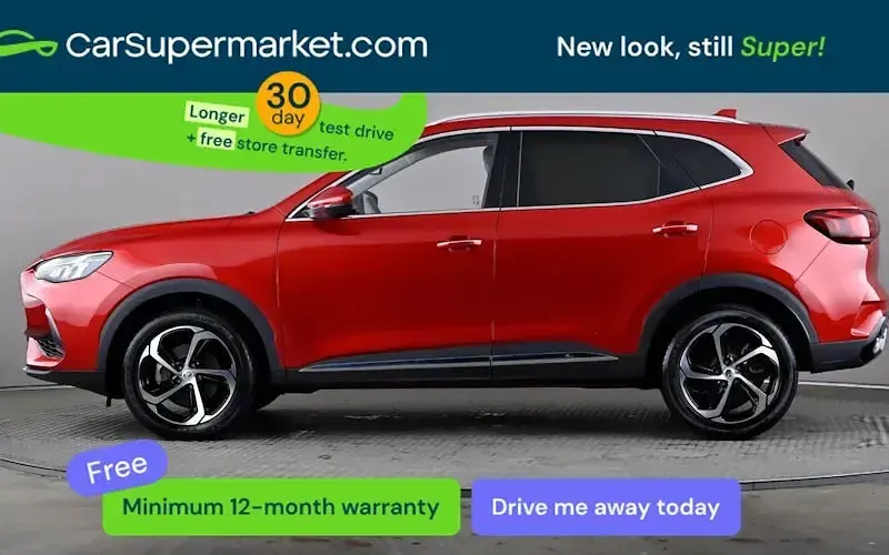 Usado MG HS Trophy 162 HP (119 kW) 2024 Vermelho SUV
