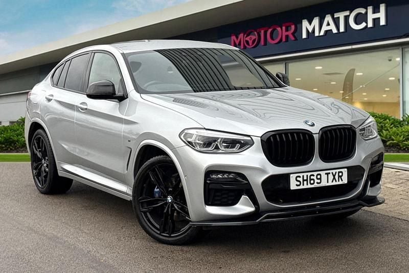 Silver Used 2020 BMW X4 M Sport SUV | £32,990 (Good price) - Image 1/4