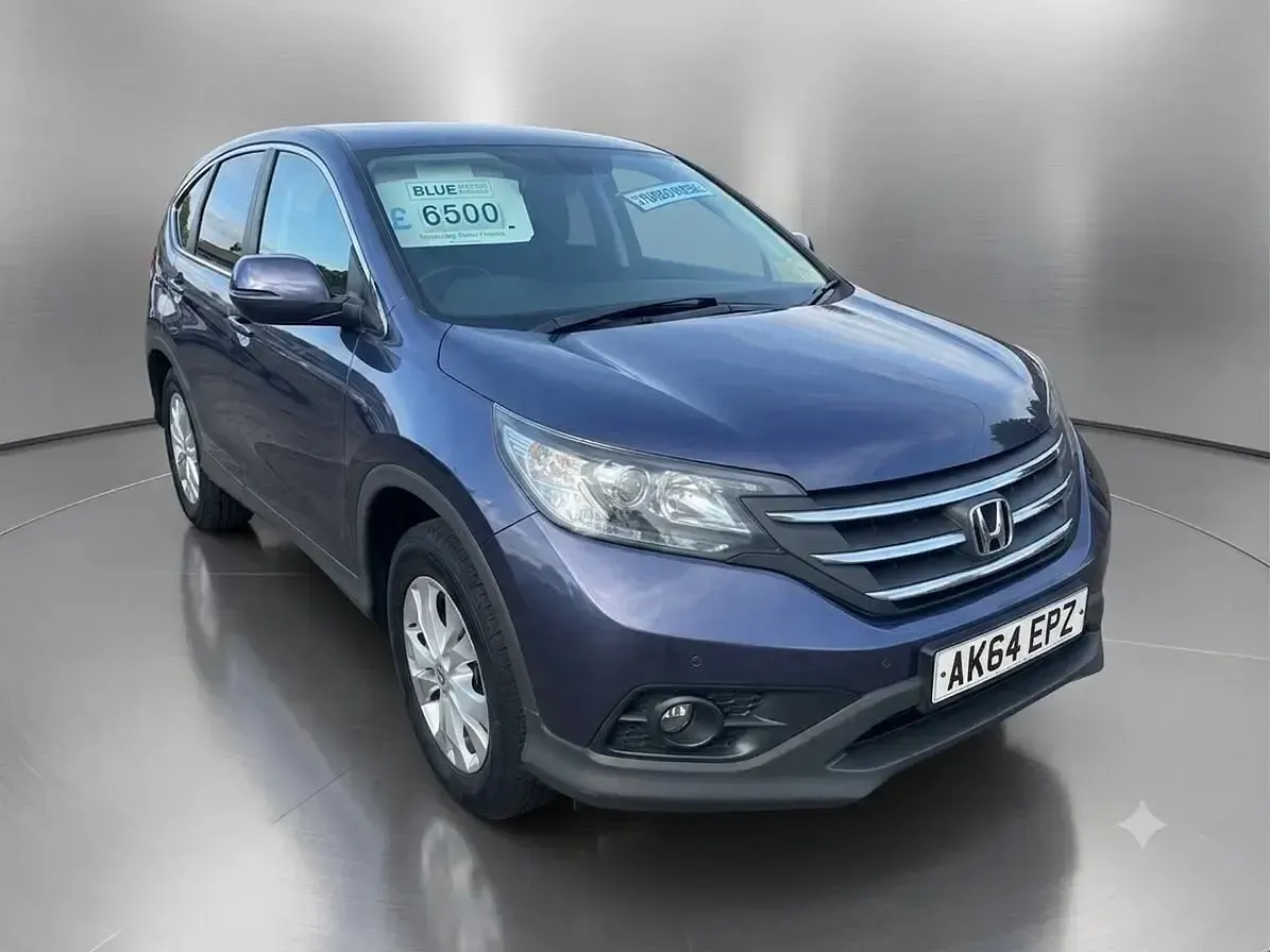 Used Honda CR-V SE 120 HP (88 kW) 2014 Blue SUV
