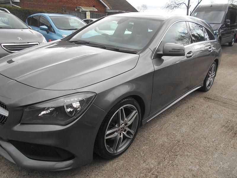 Used Mercedes CLA180 AMG line 2018 Grey Sedan