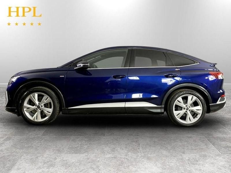 Used Audi Q4 Sportback e-tron S-Line 150 kW (204 HP) 2023 Blue SUV