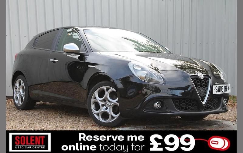 Black Used 2018 Alfa Romeo Giulietta Super Hatchback | £5,990 (Fair price) - Image 1/4