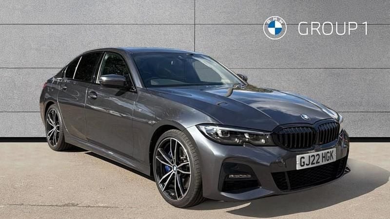 Grey Used 2022 BMW 320 M Sport Sedan | £28,989 (Fair price) - Image 1/4