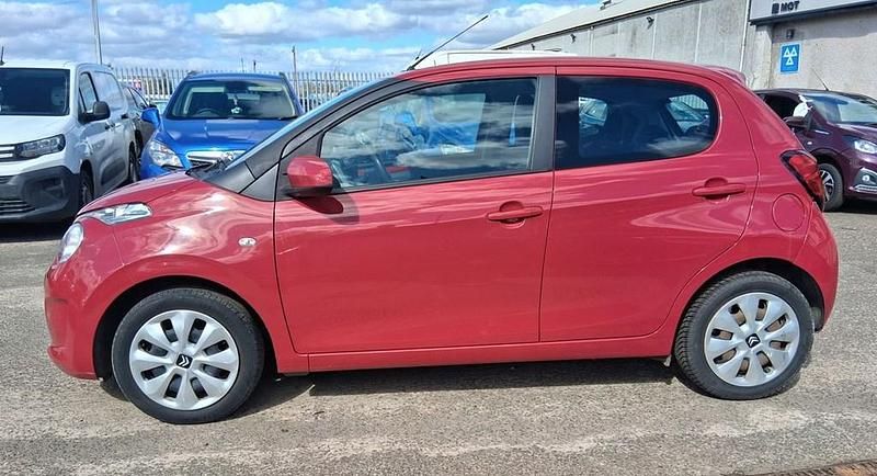 Used Citroën C1 Feel 68 HP (50 kW) 2017 Red Hatchback