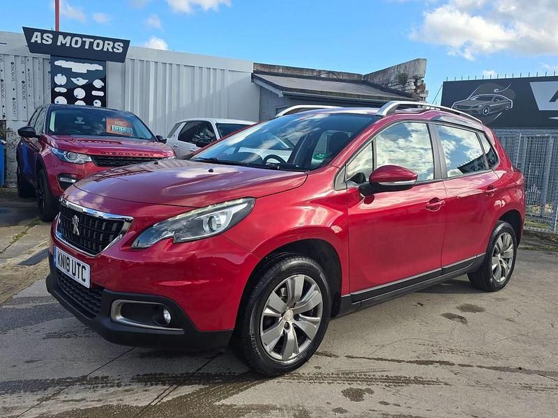 Begagnad Peugeot 2008 Active 2018 Röd SUV