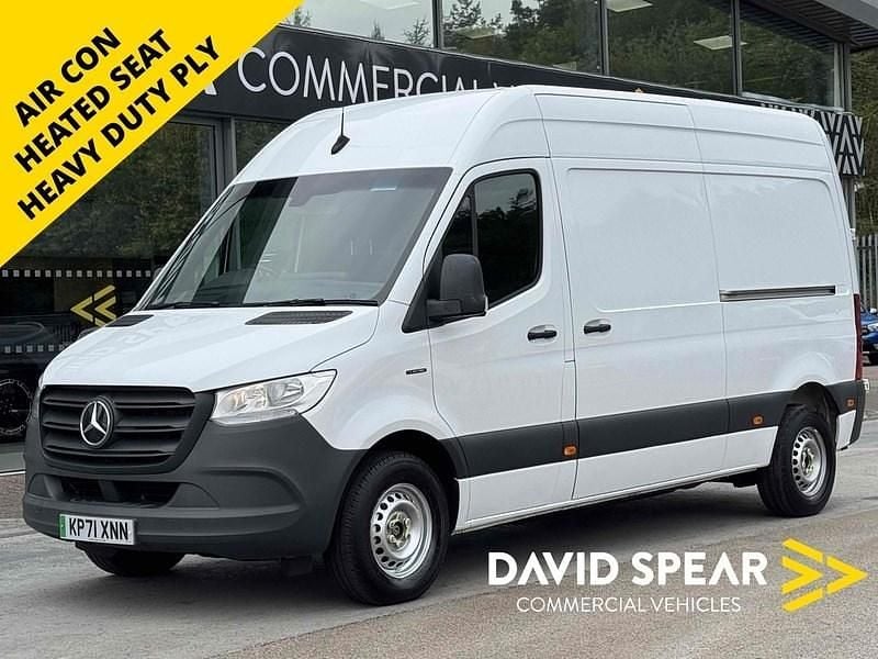 White Used 2021 Mercedes E-Sprinter Progressive Van | £11,490 (A bit pricey) - Image 1/3