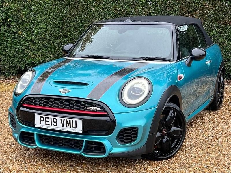 Used Mini John Cooper Works Cabriolet 2019 Turquoise Cabriolet