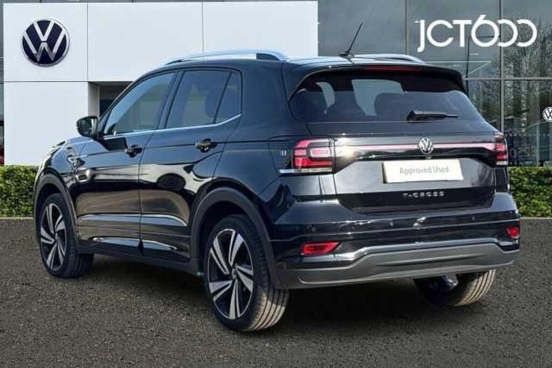 Used VW T-Cross R-line 115 HP (84 kW) 2024 Black SUV