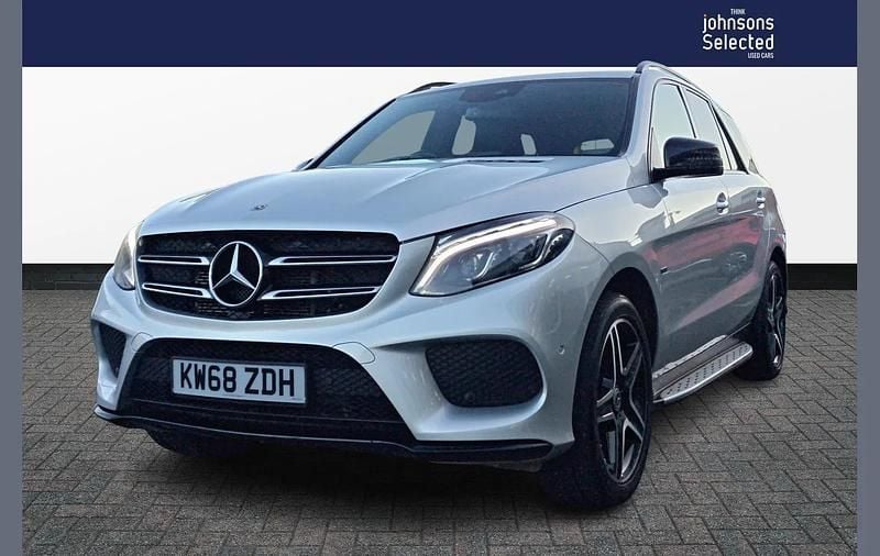 Used Mercedes GLE500 AMG 442 HP (325 kW) 2018 Silver SUV