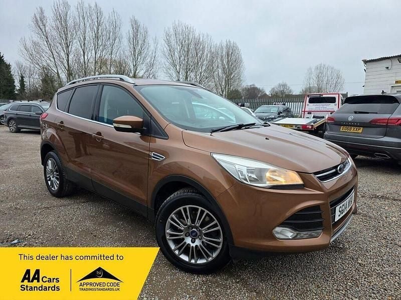 Used Ford Kuga Titanium 163 HP (119 kW) 2014 Brown SUV