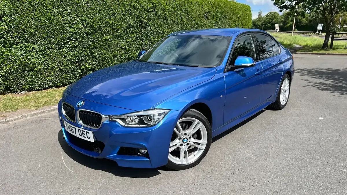 Used BMW 320 M Sport 2017 Blue Sedan