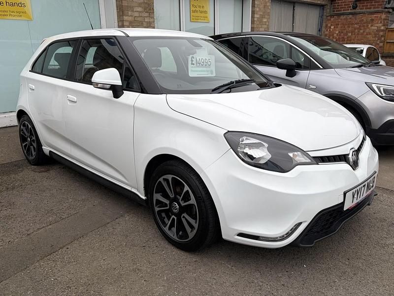 Usado MG MG3 106 CV (77 kW) 2017 Blanco Utilitario