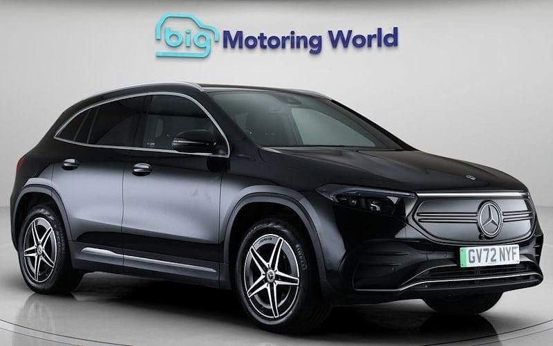 Used Mercedes EQA350 AMG line 214 kW (292 HP) 2023 Black SUV
