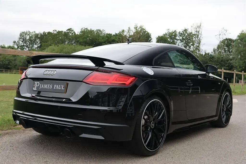 Used Audi TT Black Edition 245 HP (180 kW) 2020 Black Coupe