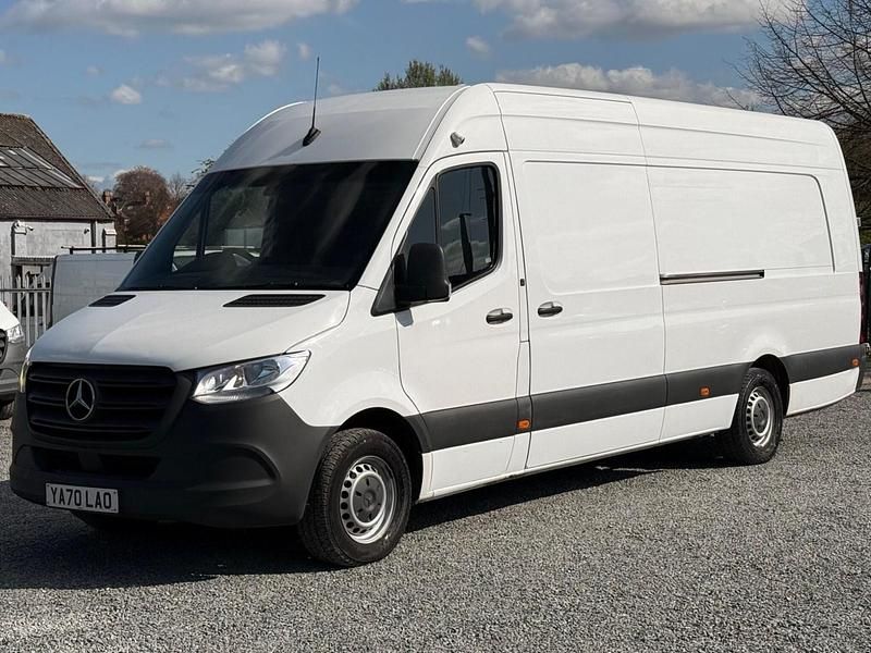 Used Mercedes Sprinter Progressive 141 HP (103 kW) 2021 White Van
