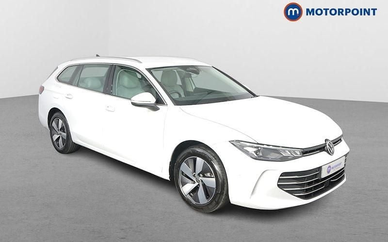 White Used 2025 VW Passat Life Estate | £28,999 (Expensive) - Image 1/4