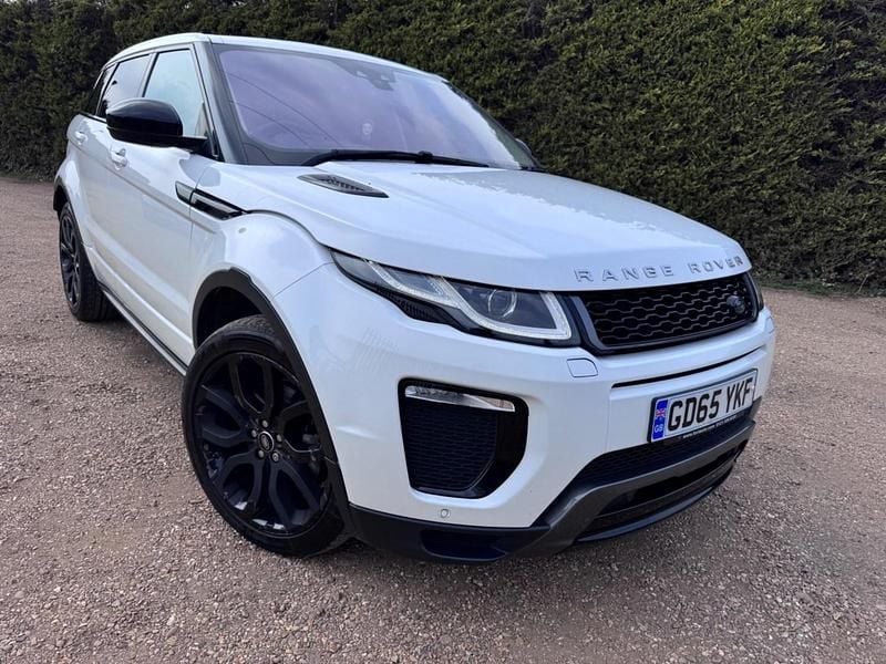 White Used 2015 Land Rover Range Rover evoque HSE Dynamic Estate | £9,495 (Good price) - Image 1/4