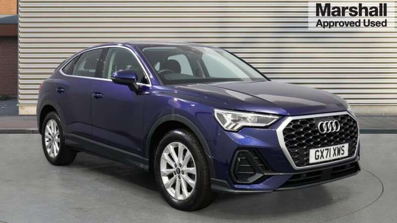 Blue Used 2021 Audi Q3 Sport SUV | £24,787 (Fair price) - Image 1/4