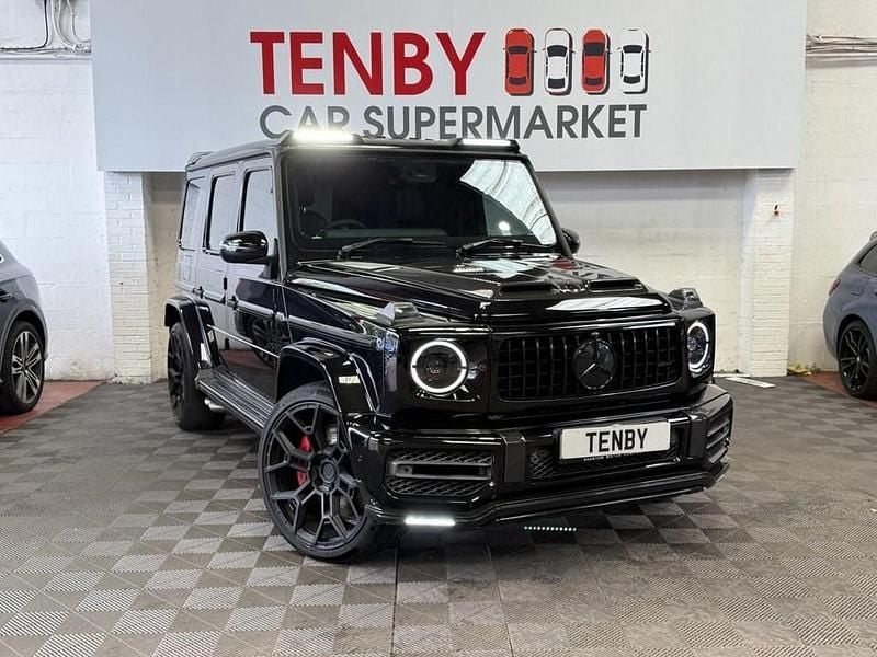 Black Used 2018 Mercedes G63 AMG AMG SUV | £124,795 (Fair price) - Image 1/4