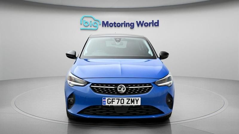 Used Vauxhall Corsa Elite 101 HP (74 kW) 2020 Blue Hatchback