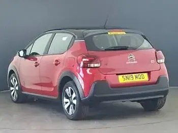 Used Citroën C3 Feel 68 HP (50 kW) 2019 Red Hatchback