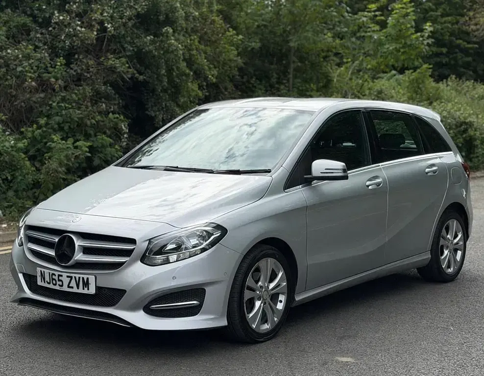 Used Mercedes B180 Executive 109 HP (80 kW) 2015 Silver MPV