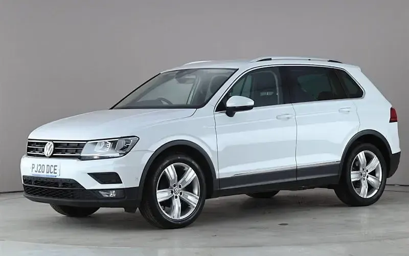 Używany VW Tiguan Match 150 KM (110 kW) 2020 Biały SUV