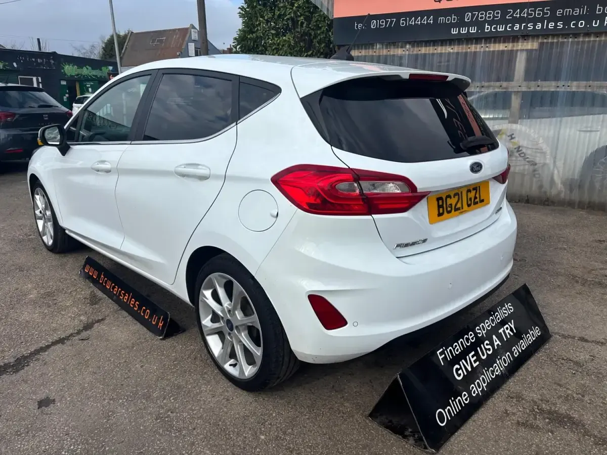 Used Ford Fiesta Titanium X 2021 White Hatchback