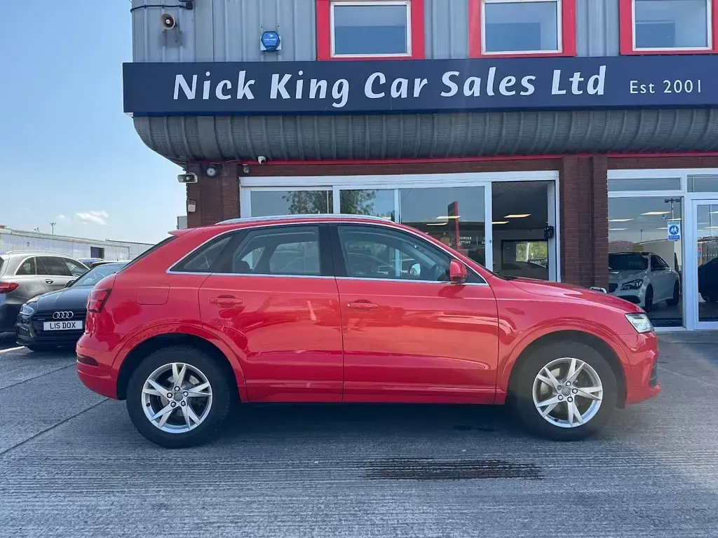 Used Audi Q3 S-line plus 150 HP (110 kW) 2015 Misano red SUV