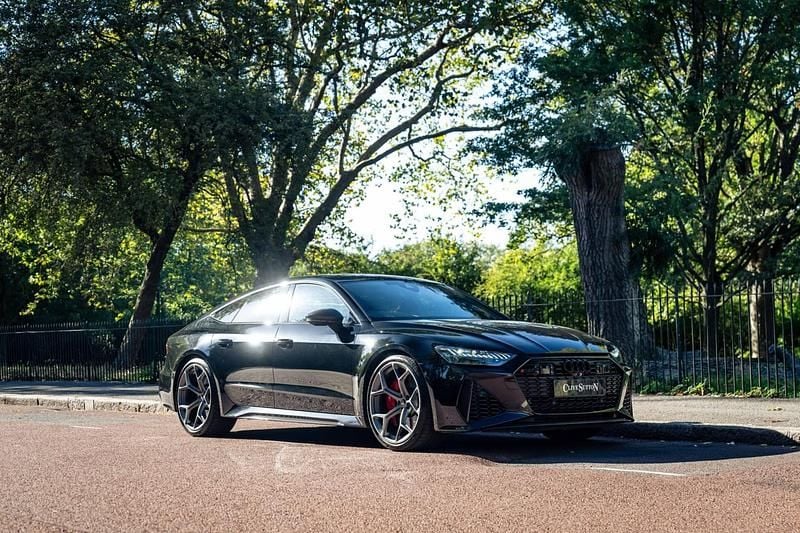 Black Used 2023 Audi RS7 Comfort Hatchback | £79,950 (Fair price) - Image 1/4