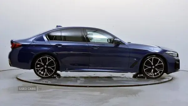 Used BMW 530 M Sport 282 HP (207 kW) 2022 Blue Sedan