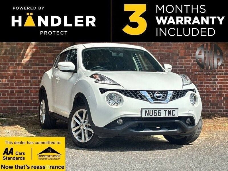 White Used 2016 Nissan Juke Acenta SUV | £5,895 (Good price) - Image 1/4