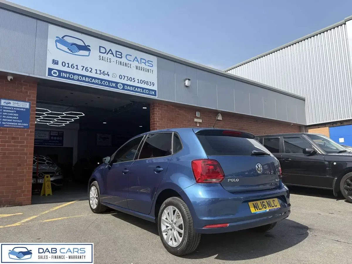 Used VW Polo SE 2016 Blue Hatchback