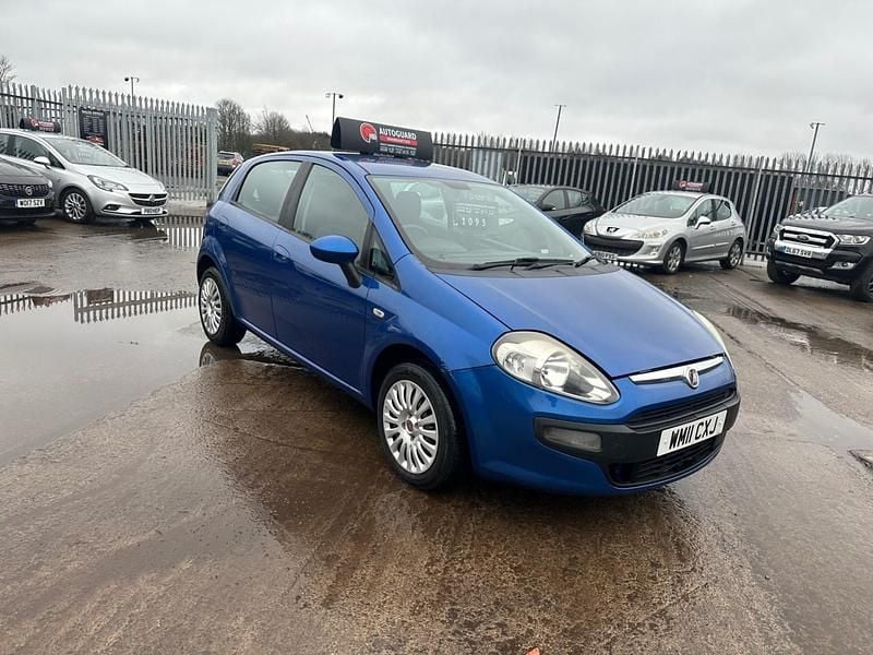 Used Fiat Punto Evo Dynamic 2011 Blue Hatchback