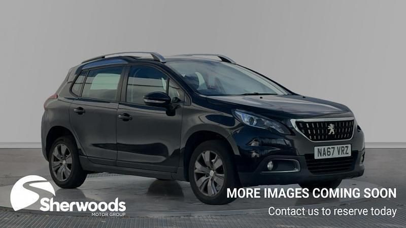 Black Used 2017 Peugeot 2008 Active SUV | £5,690 (Fair price) - Image 1/4