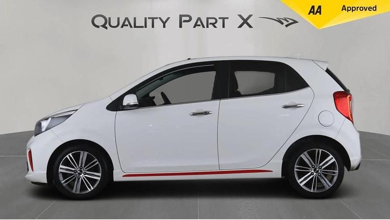 Used Kia Picanto GT-Line S 99 HP (72 kW) 2019 White Hatchback