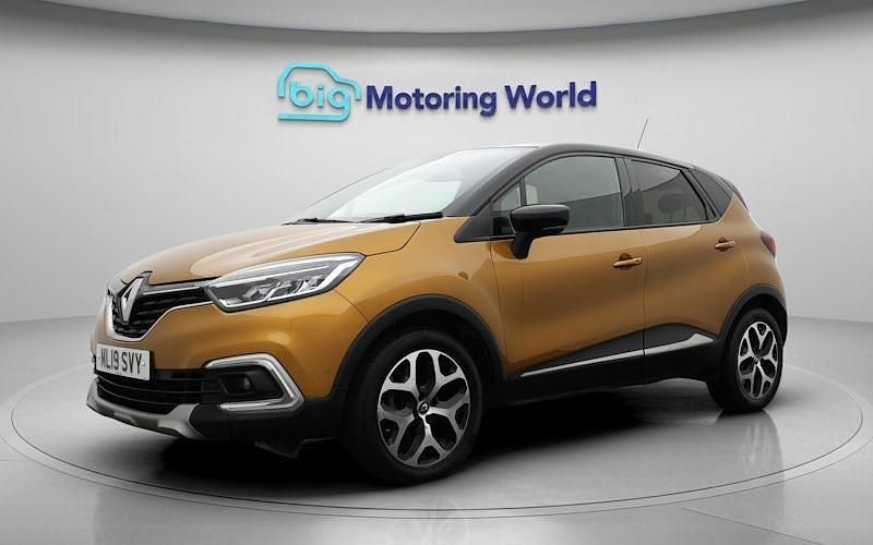 Used Renault Captur GT-Line 90 HP (66 kW) 2019 Orange/black SUV
