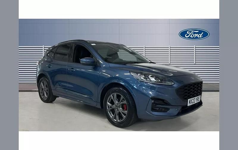 Blue Used 2022 Ford Kuga ST-Line SUV | £21,810 (Fair price) - Image 1/4