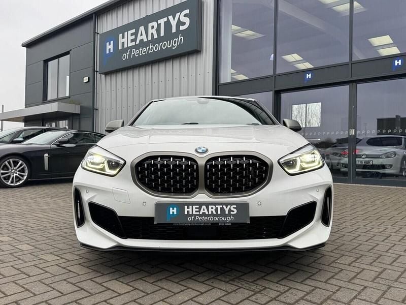 Used BMW M135 Sport Line 306 HP (225 kW) 2021 White Hatchback