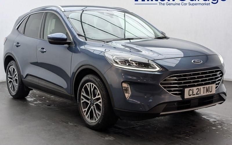 Blue Used 2021 Ford Kuga Titanium SUV | £16,250 (Good price) - Image 1/4