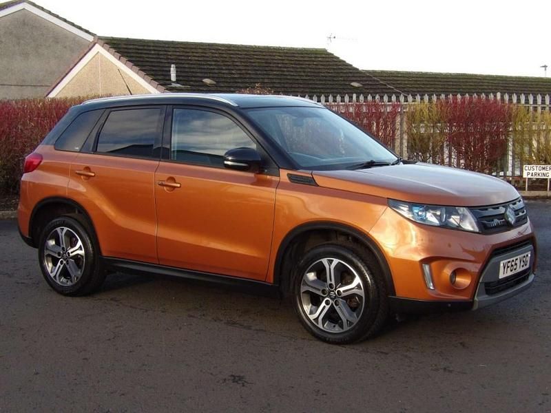Orange/black Used 2015 Suzuki Vitara SZ5 Hatchback | £5,790 (A bit pricey) - Image 1/4
