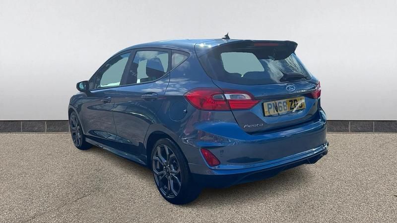 Used Ford Fiesta ST-Line 140 HP (102 kW) 2018 Blue Hatchback