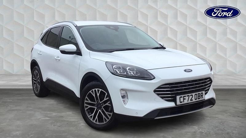 Used Ford Kuga Titanium 120 HP (88 kW) 2023 White SUV