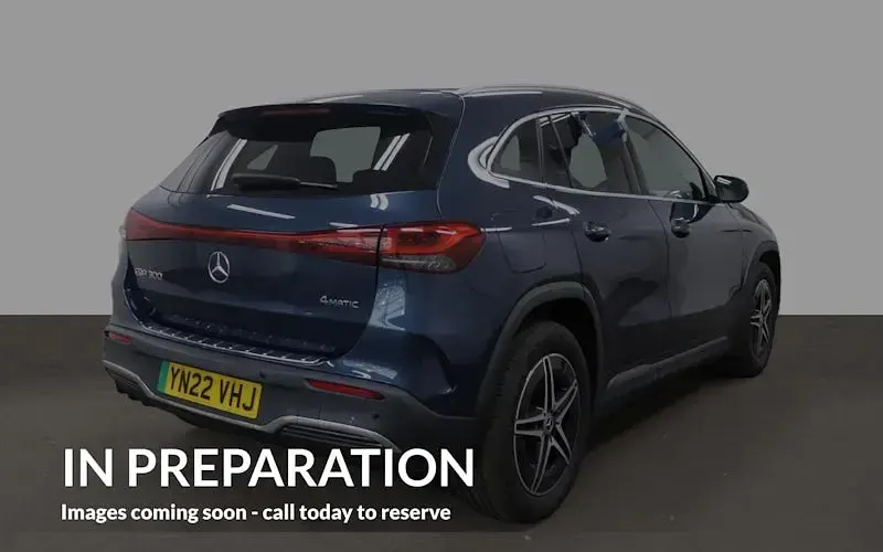 Used Mercedes EQA300 AMG line 167 kW (228 HP) 2022 Blue SUV